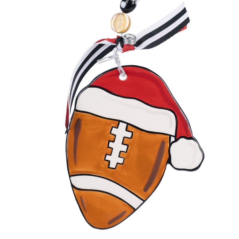 Football Flat Ornament